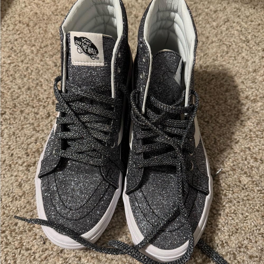 Vans Glitter High-Top Sneakers